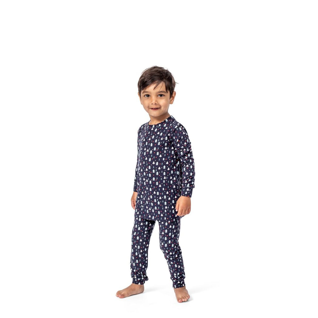 Pyjama en bambou pour enfants Summer Breeze Mint