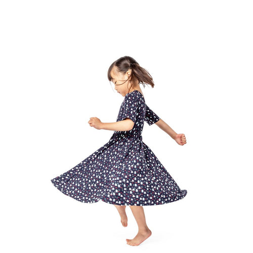 Midnight Pines Twirl Dress