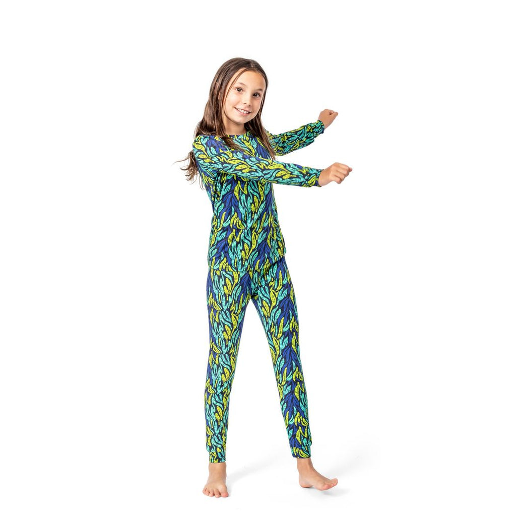 Midnight Jungle Kids Bamboo PJs
