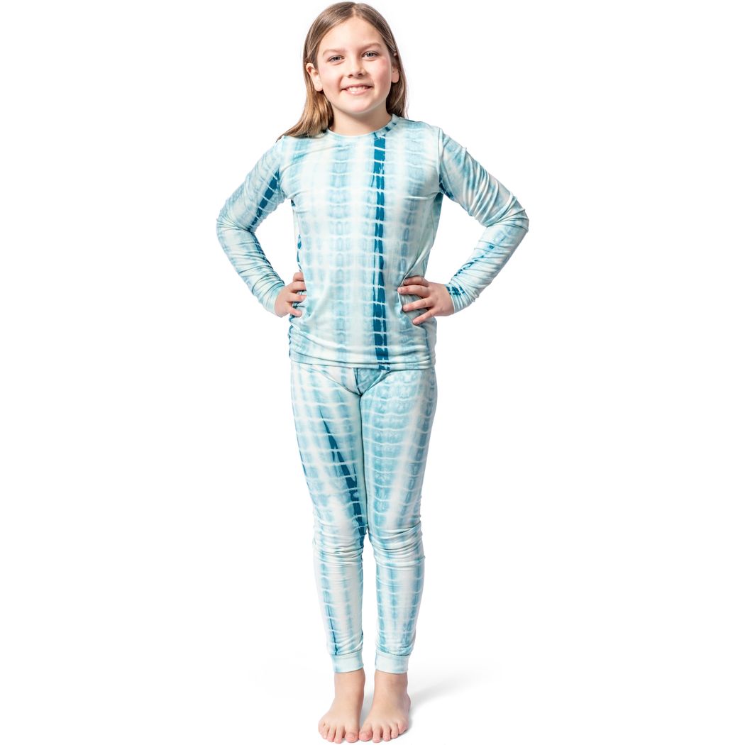 Ice Shibori Kids Bamboo PJs