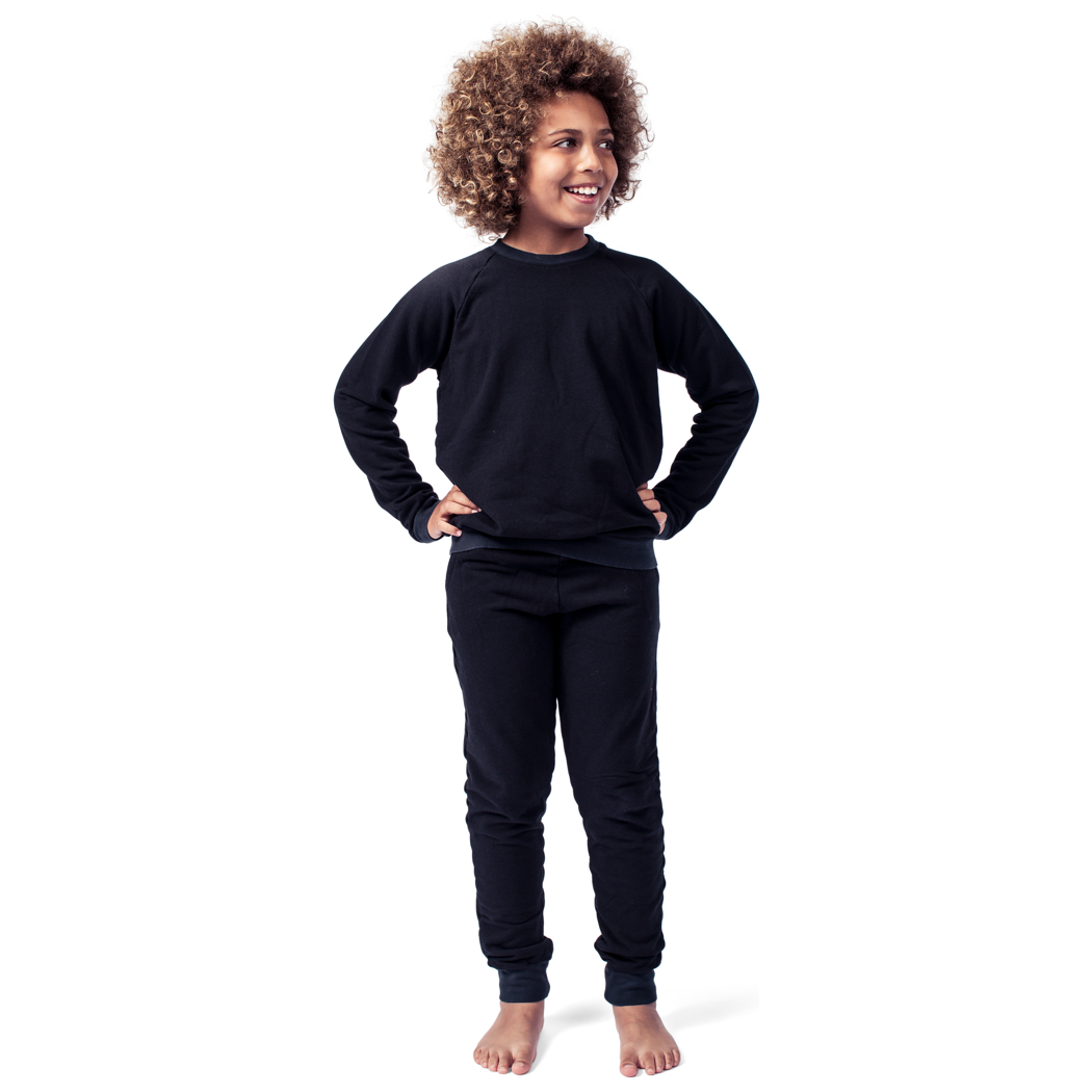 Pantalon de jogging noir pour enfants