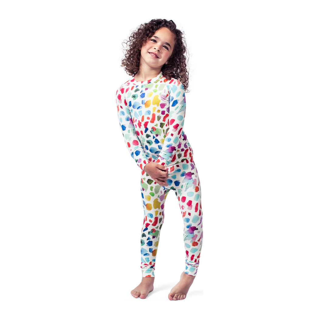 Pyjama en bambou pour enfants Paintbrush