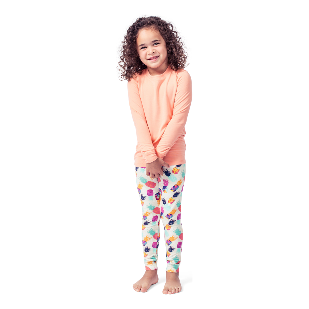 Pineapple Kids Bamboo PJs