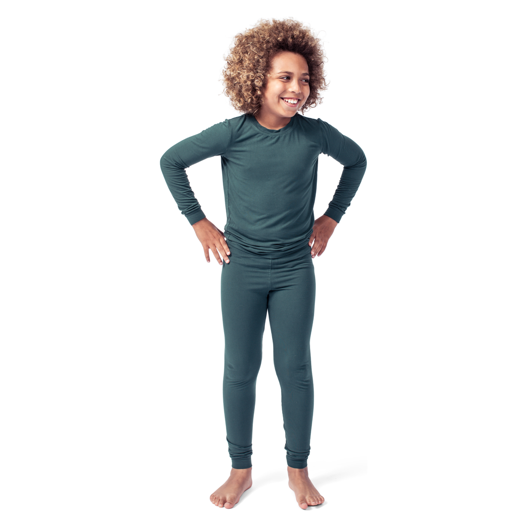 Peacock Kids Bamboo PJs