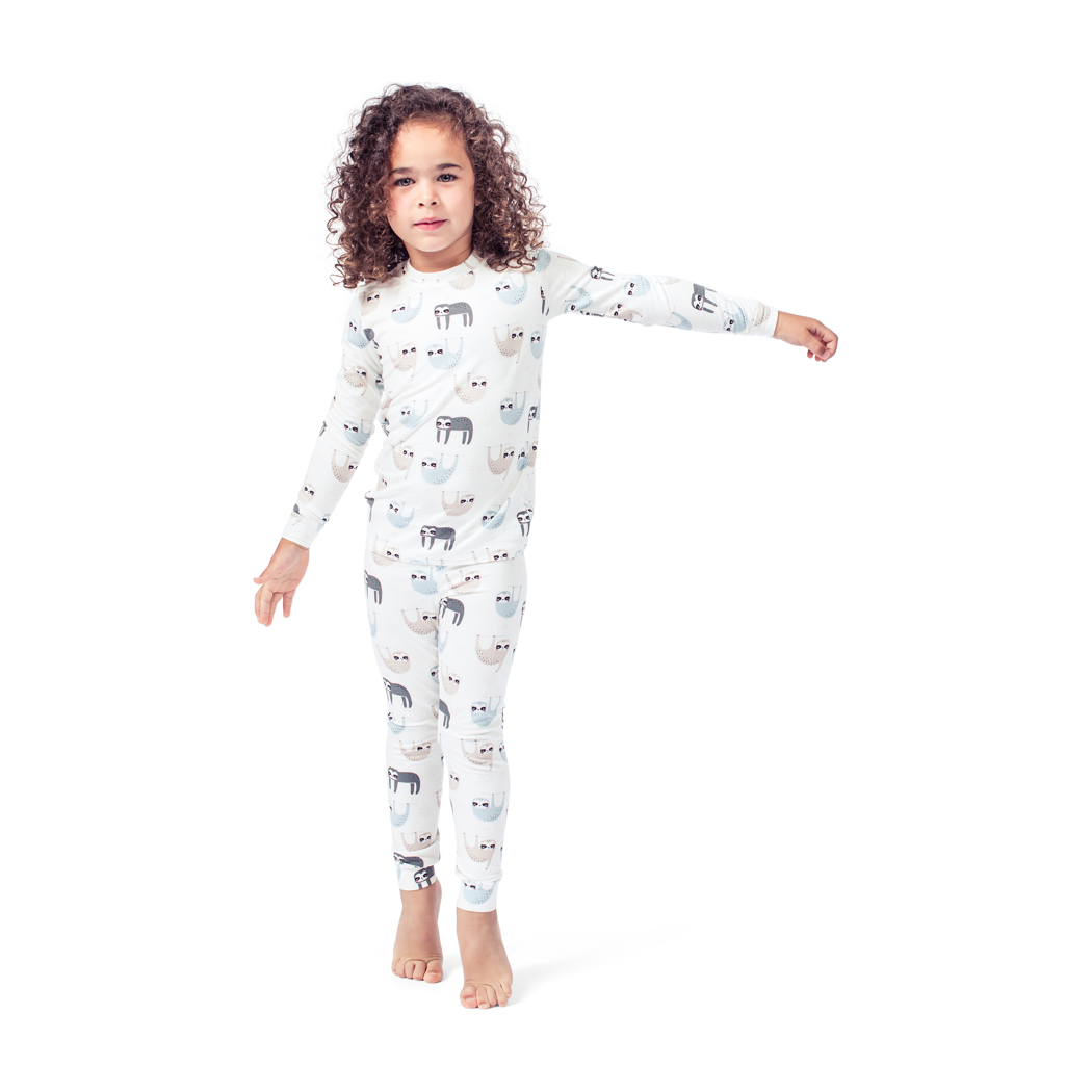 Sloth Kids Bamboo PJs