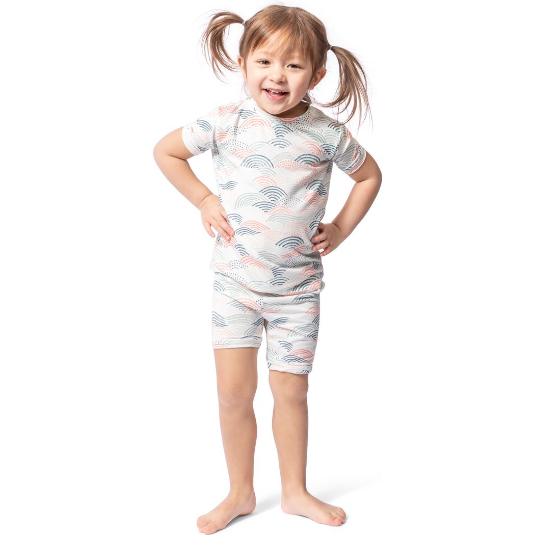 Summer Breeze Bamboo Shorties PJ Set