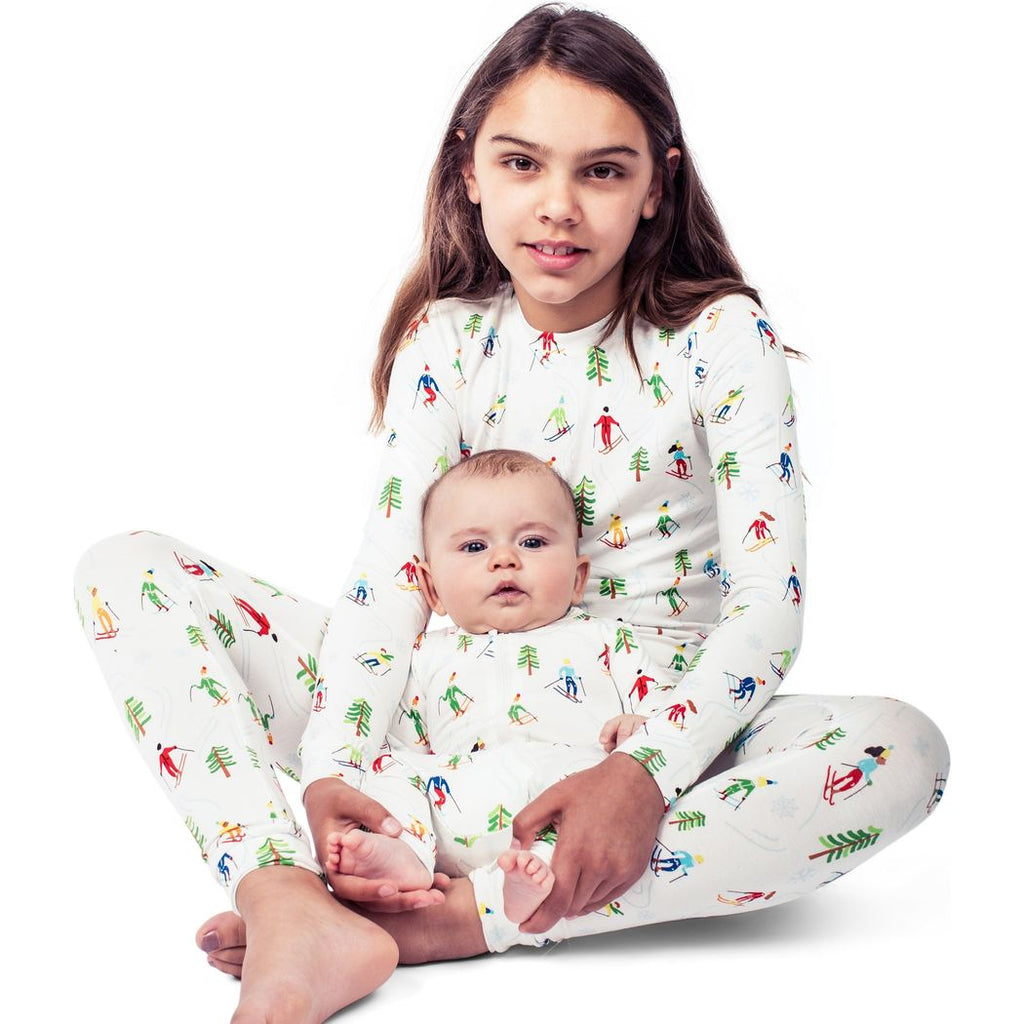 Dormeuse zippée en bambou pour skieurs