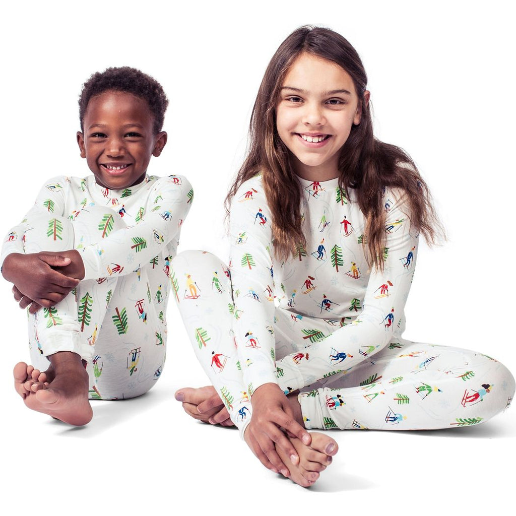 Skiers Kids Bamboo PJs