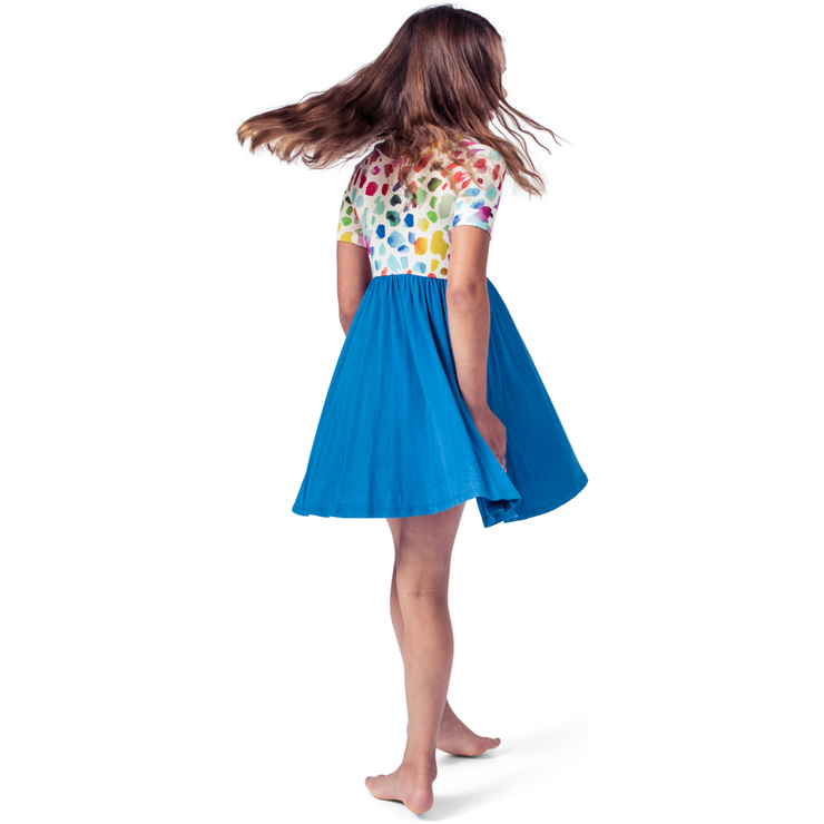 Paintbrush Twirl Dress