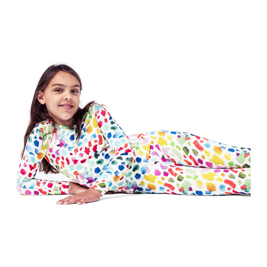 Pyjama en bambou pour enfants Paintbrush