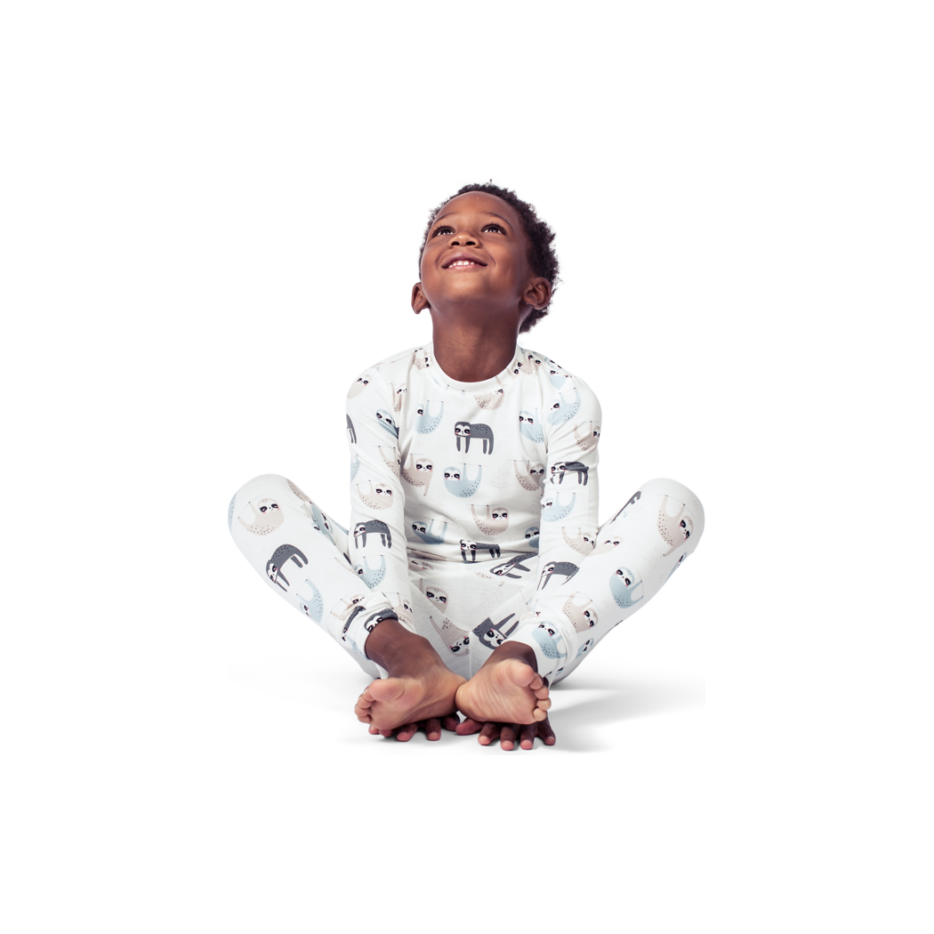 Sloth Kids Bamboo PJs