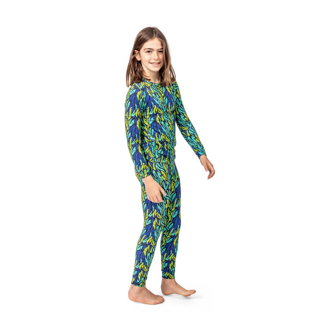 Midnight Jungle Kids Bamboo PJs