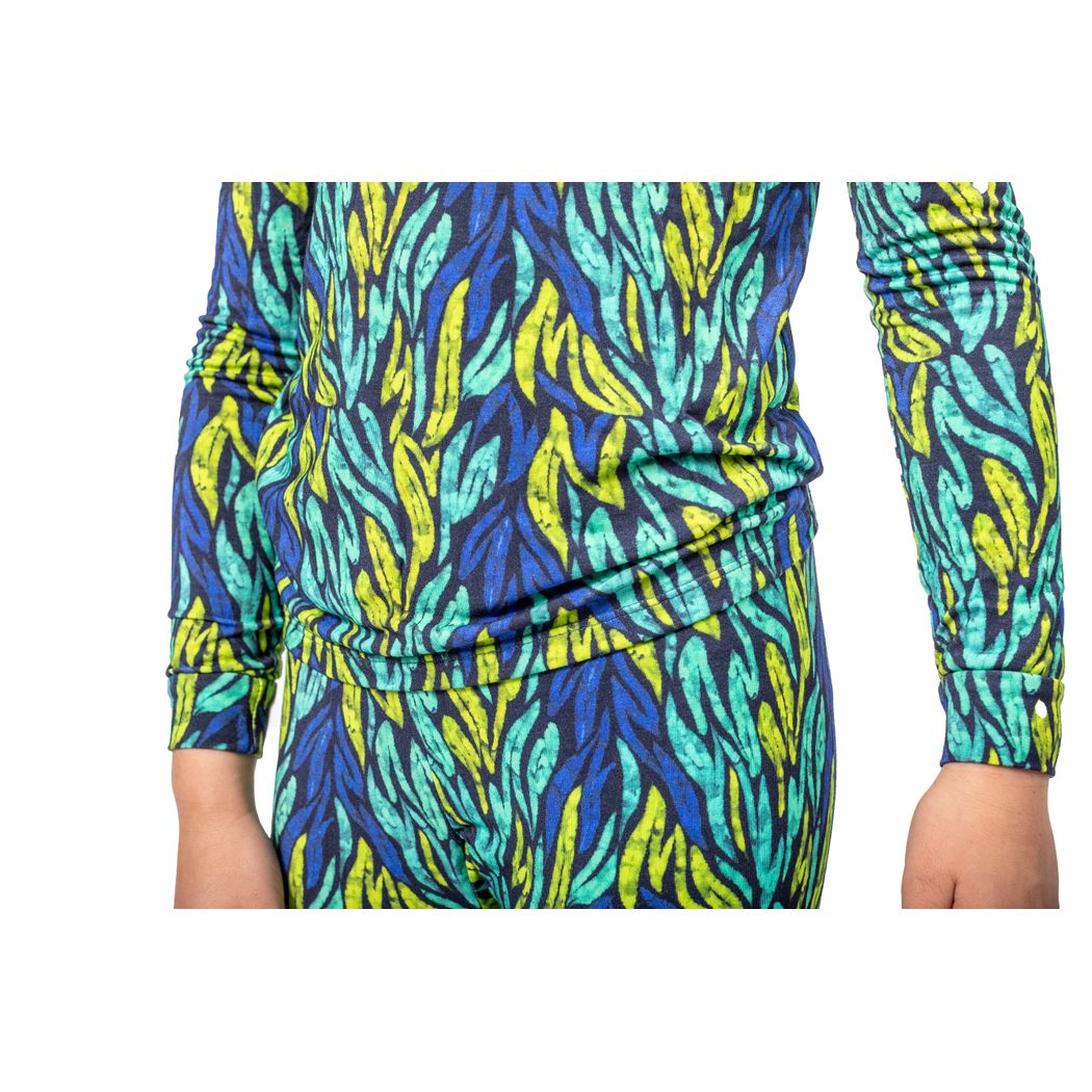 Midnight Jungle Kids Bamboo PJs