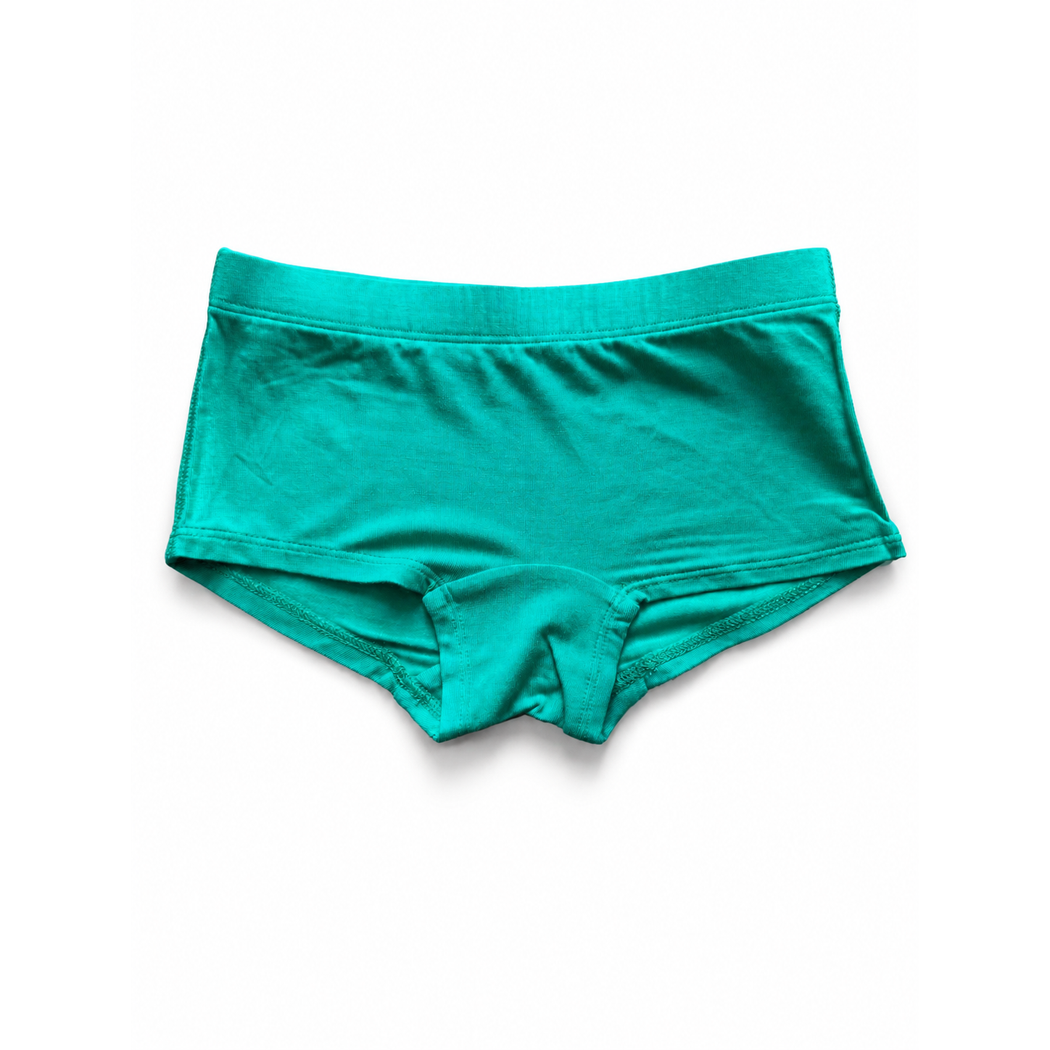 Aqua boyshort from the Popsicle Girls Underwear 3-pack