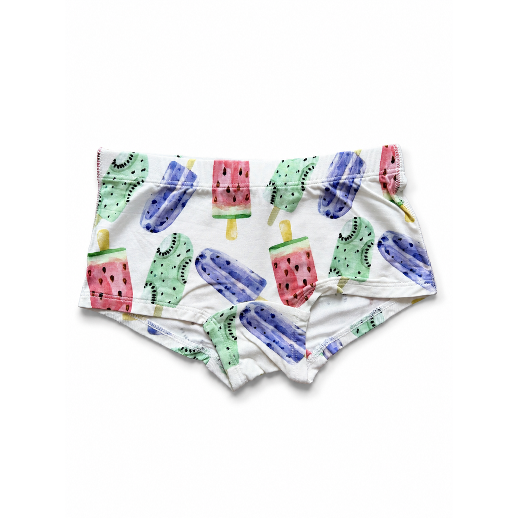 Popsicle print boyshort from the Popsicle Girls Underwear 3-pack