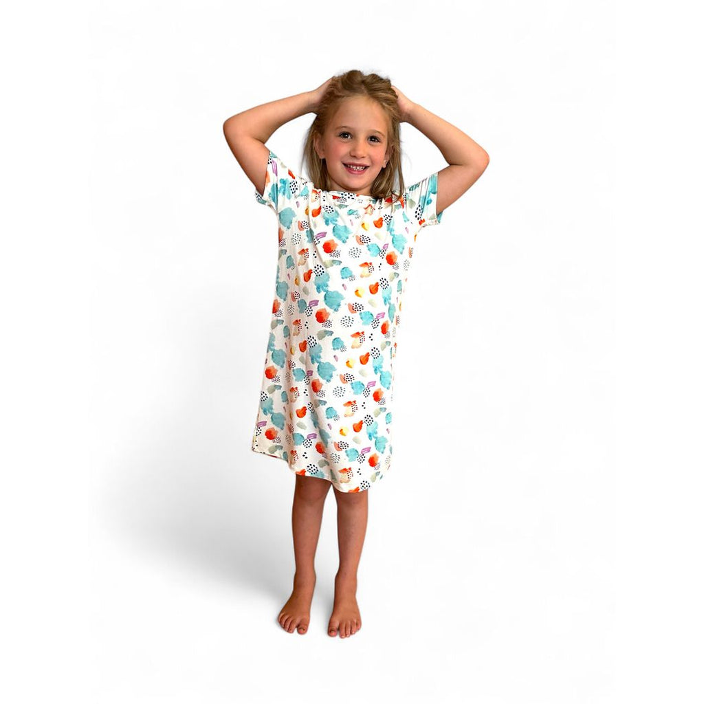 Confetti Cloud Kids Snuggle Dress