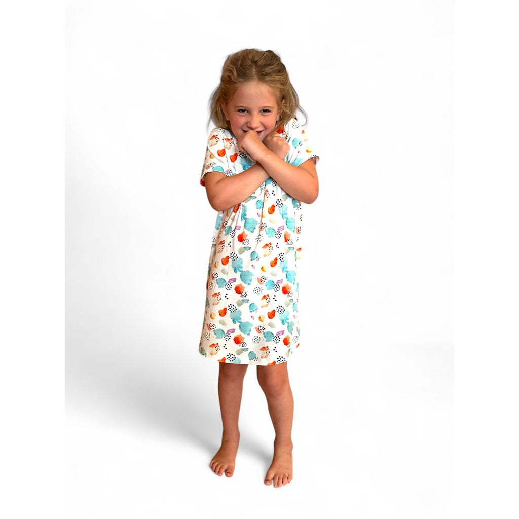 Confetti Cloud Kids Snuggle Dress