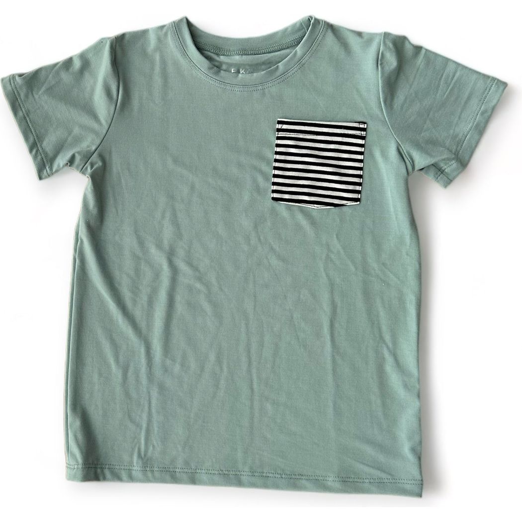 T-shirt menthe pour enfants