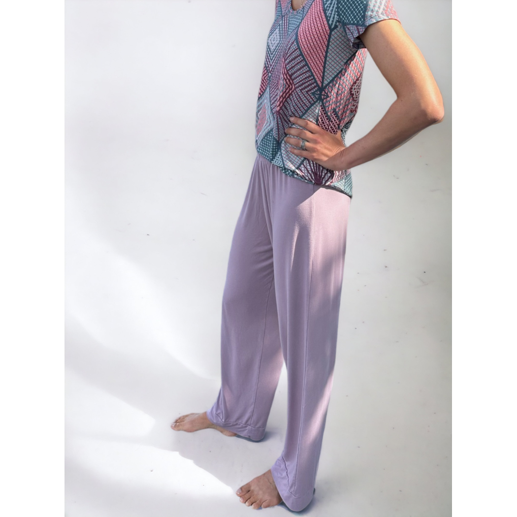 Women's Wide-Leg Lounge Pants