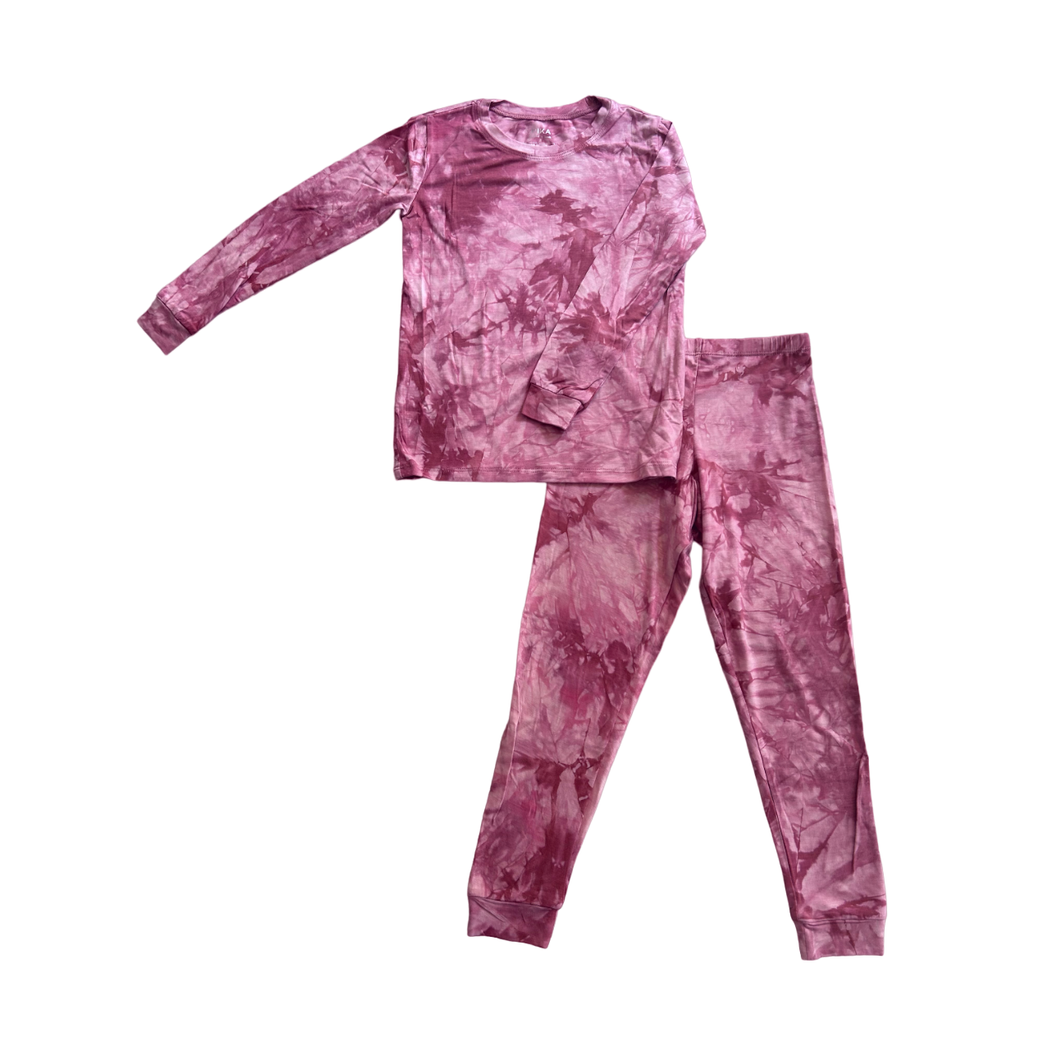 Berry Tie Dye Kids Bamboo PJs