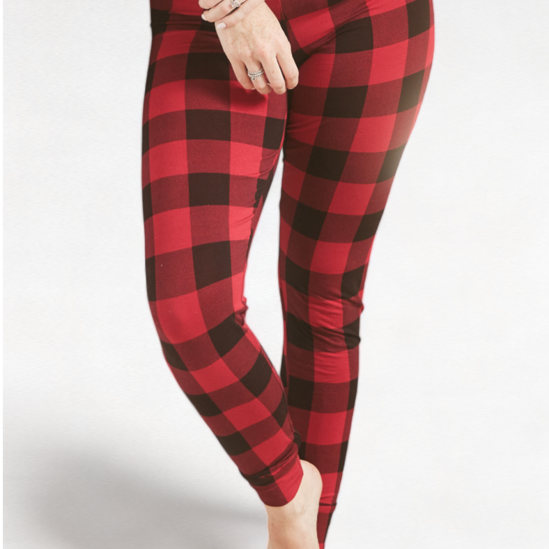 Buffalo Plaid Women's Leggings