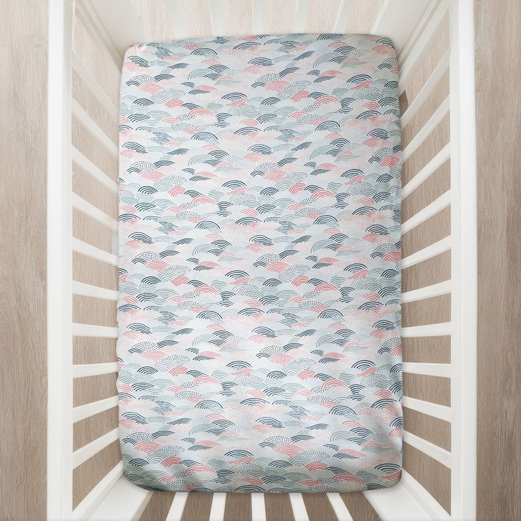 Summer Breeze Baby Bamboo Crib Sheet