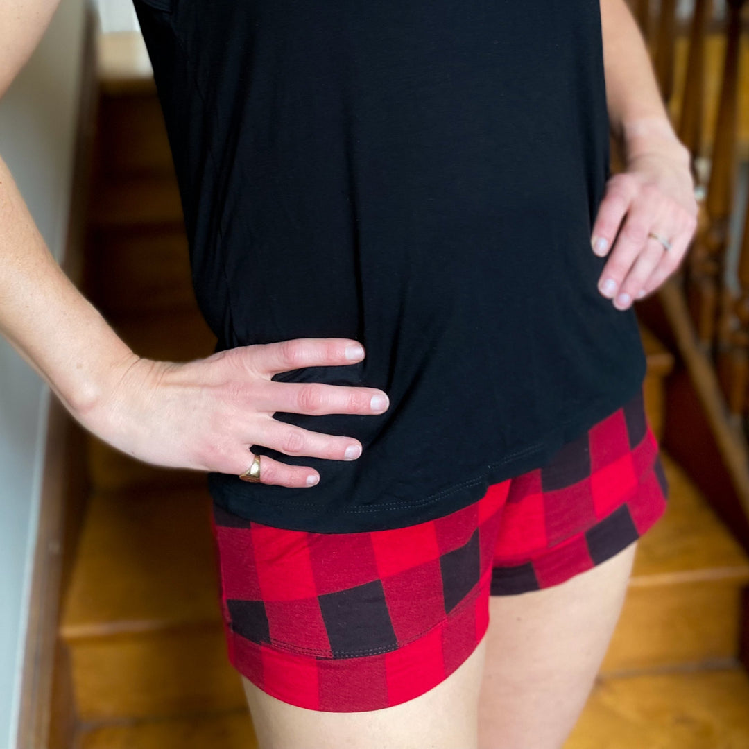 Buffalo Plaid Women's Shorts