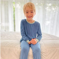 Captain Blue/Mint Kids Bamboo PJs