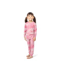 Tea Rose Tie Dye Kids Bamboo PJs