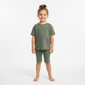 Sage Bamboo Shorties PJ Set