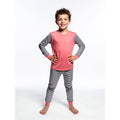 Bubble Gum Stripe Kids Bamboo PJs