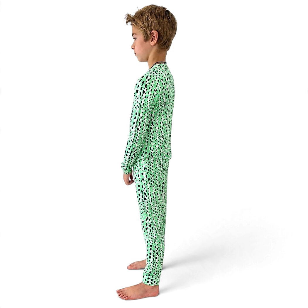 Cactus Bamboo PJs, side view