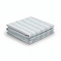 Nordic Baby Bamboo Crib Sheet in neutral tones, styled product image