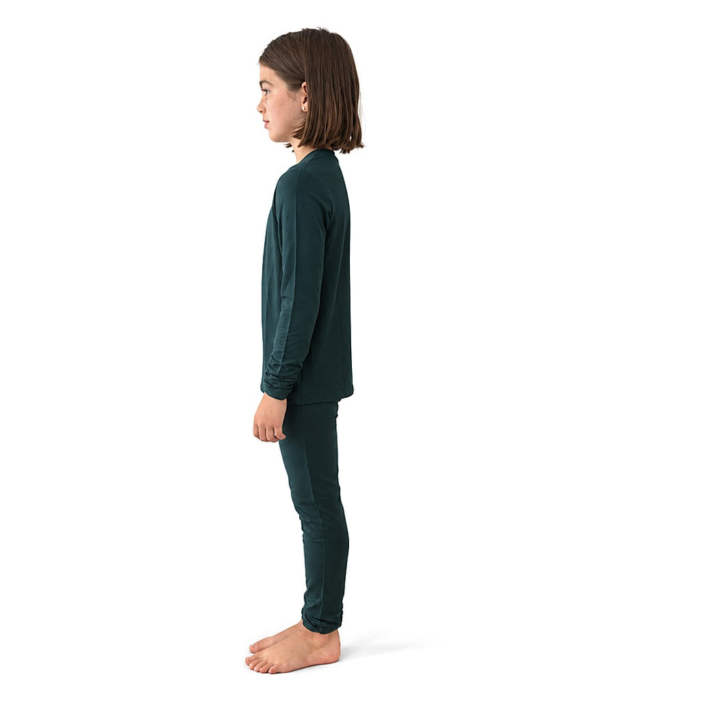Sea Moss Bamboo PJs, side view