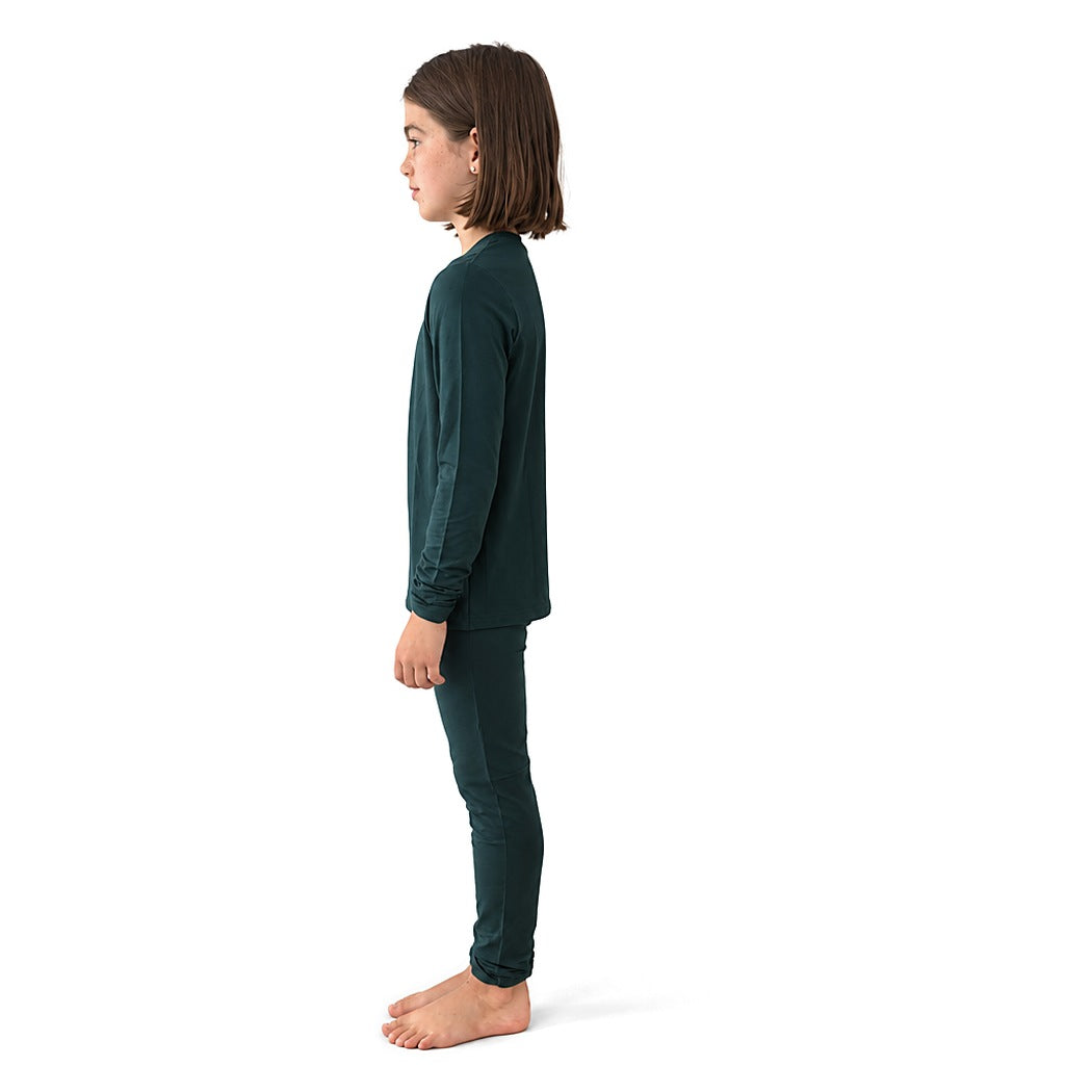 Sea Moss Bamboo PJs, side view