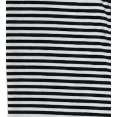 Close-up of the Stripe print