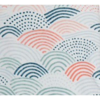Close-up of the Summer Breeze print