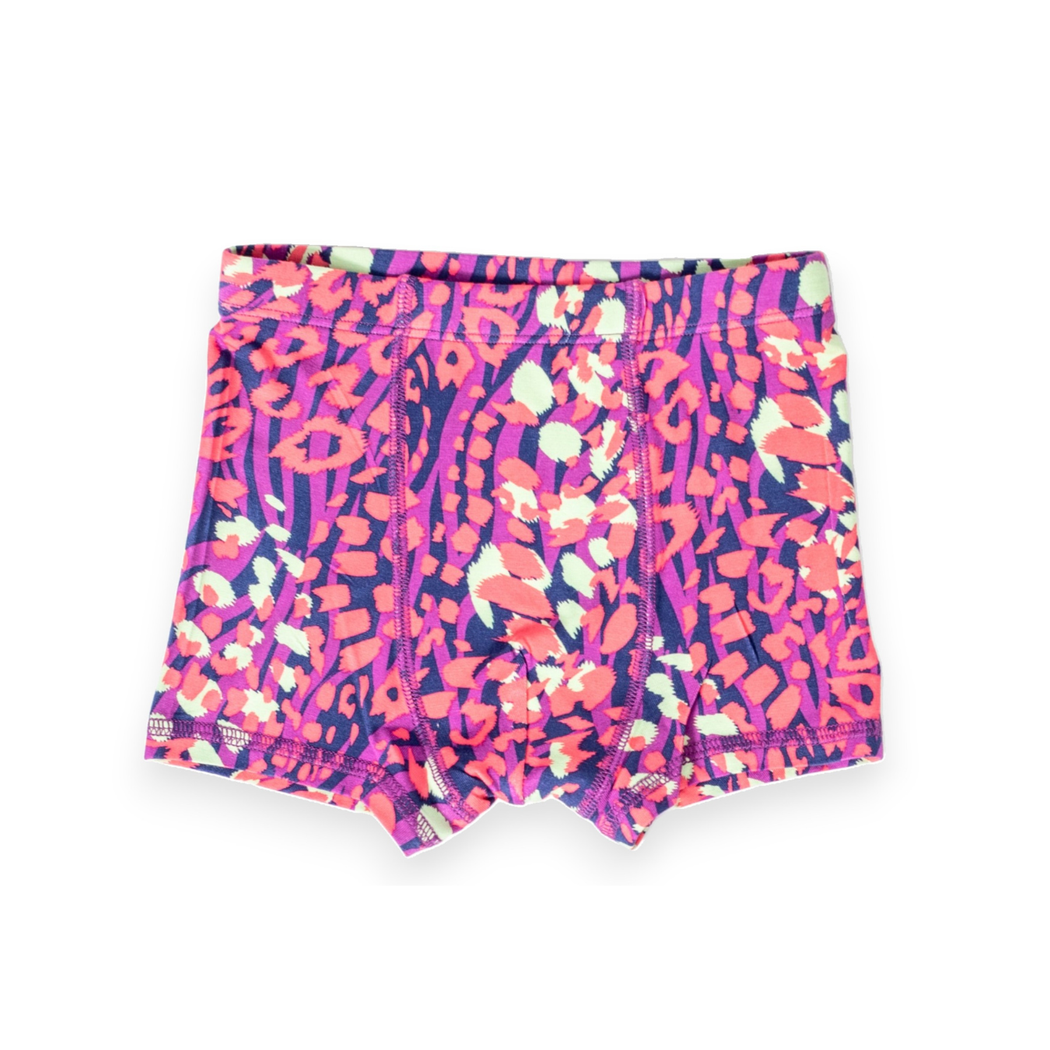 Tropical Boys Underwear 2-pack in multicolor laid flat on a white background