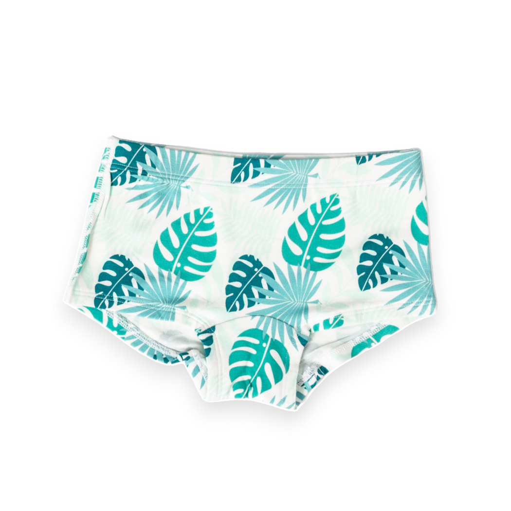 Tropical Girls Underwear 2-pack in multicolor laid flat on a white background