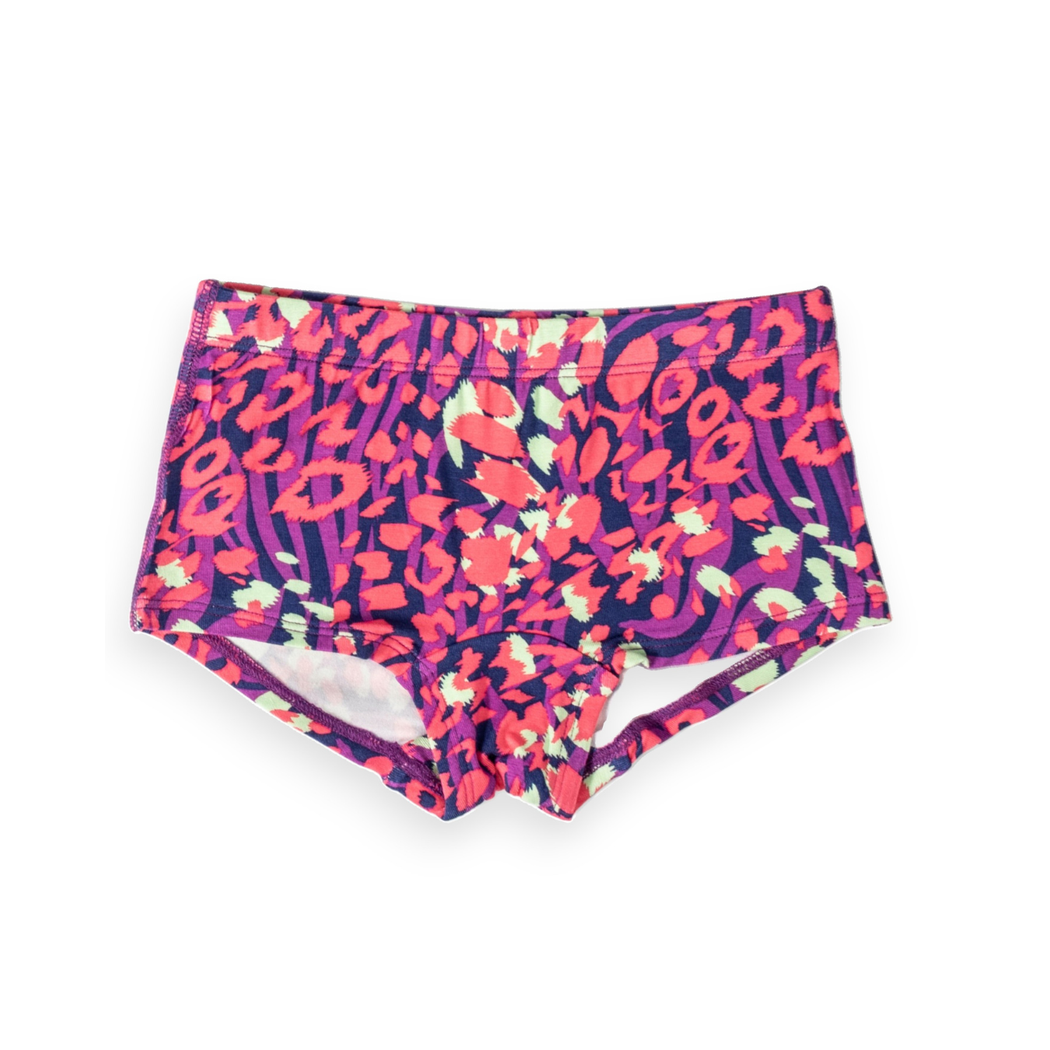 Tropical Girls Underwear 2-pack in multicolor laid flat on a white background