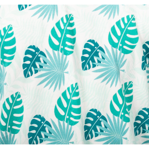 Close-up of the Tropicana print